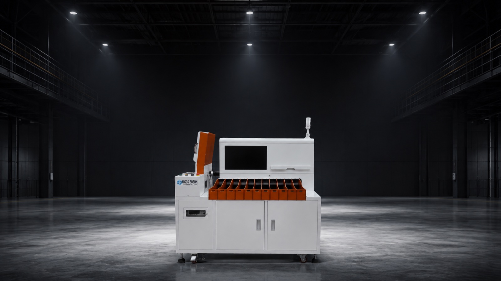 Cell Sorting machine at the Enzolt production line
