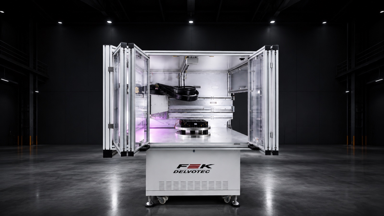 Wire Bonding machine at the Enzolt production line